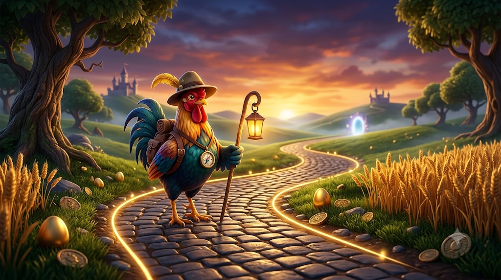 Chicken Road Gameplay Hero